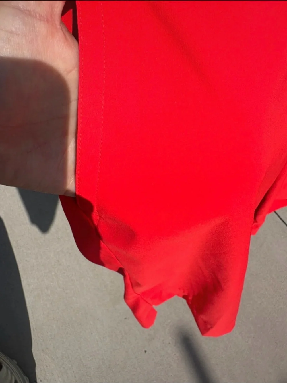 Women’s Nike Golf Bermuda Bright Red Orange Shorts- Size 4